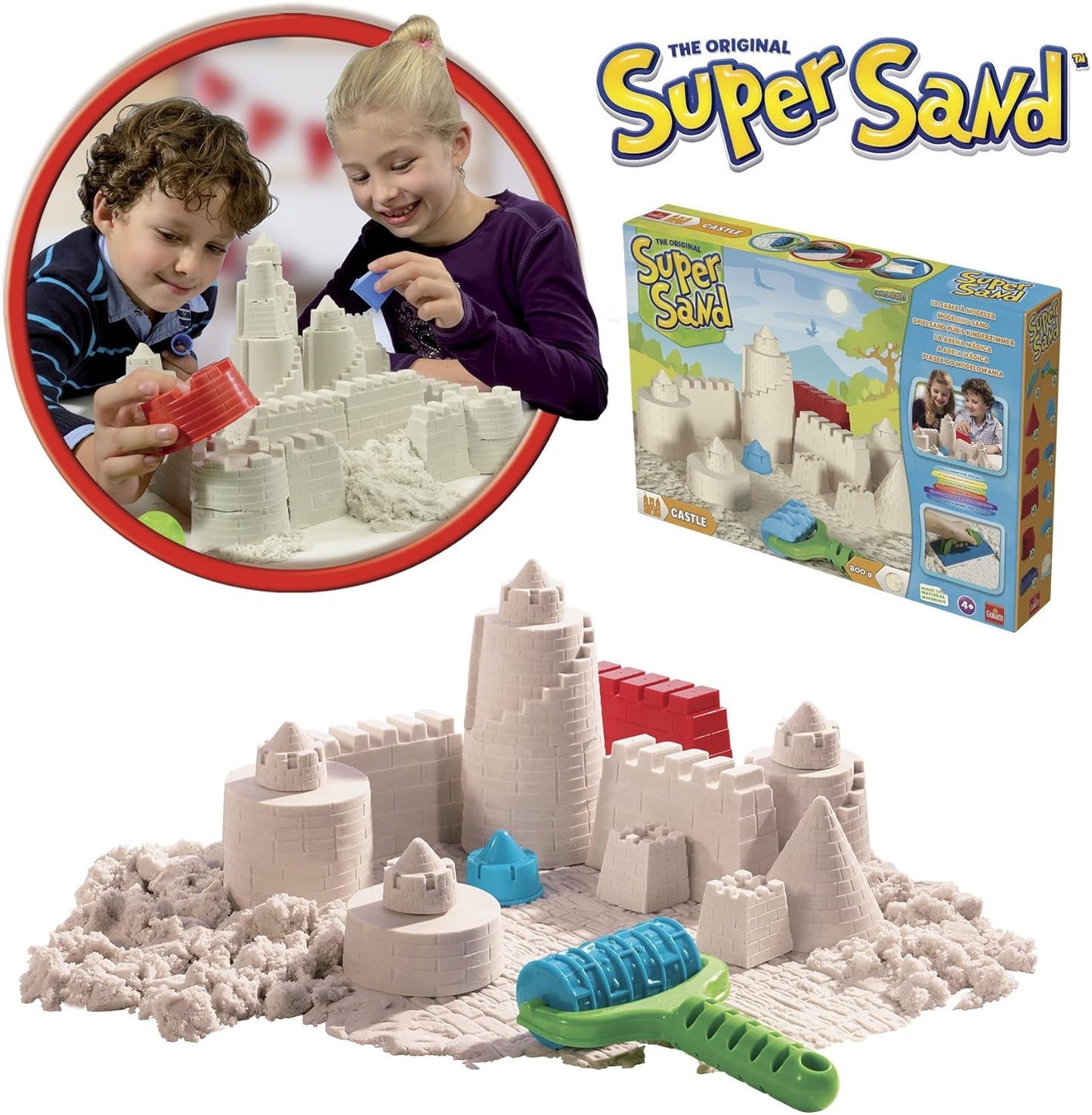 Goliath - Super Sand Castle - Loisir créatif - Sable à modeler - CASTLE