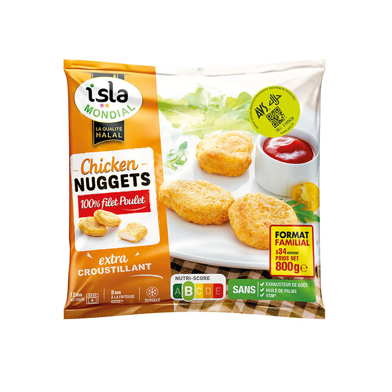 Isla Mondial - Nuggets de poulet - 800 Gr