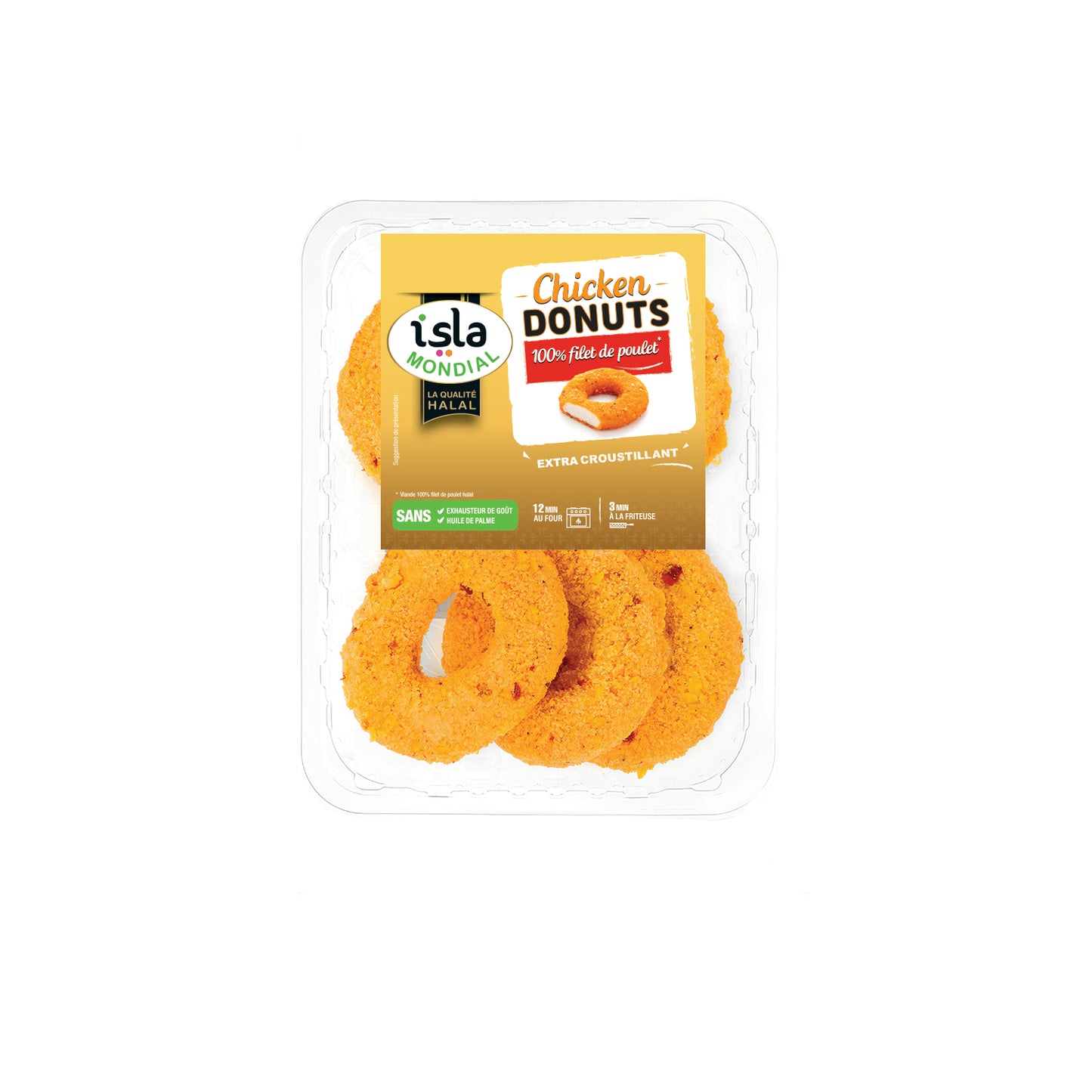 Isla Mondial - Chicken Donuts - 800 Gr