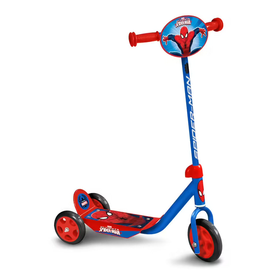 Trottinette SPIDERMAN 3 Roues Enfant - Design Spider-Man pour Petits Aventuriers