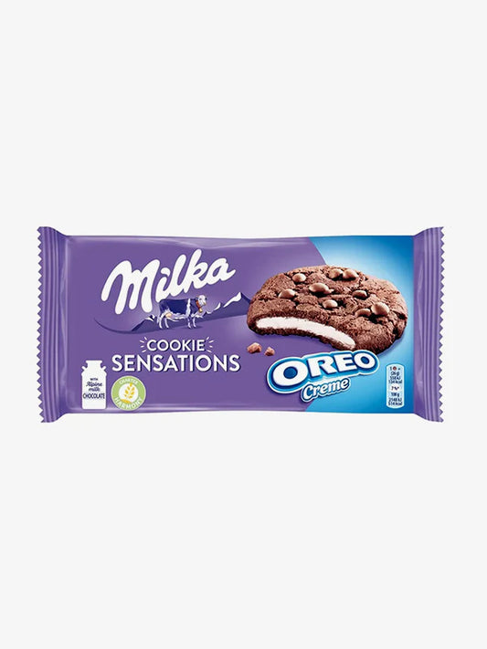 Milka - sensations cookies - oreo creme - 156 gr