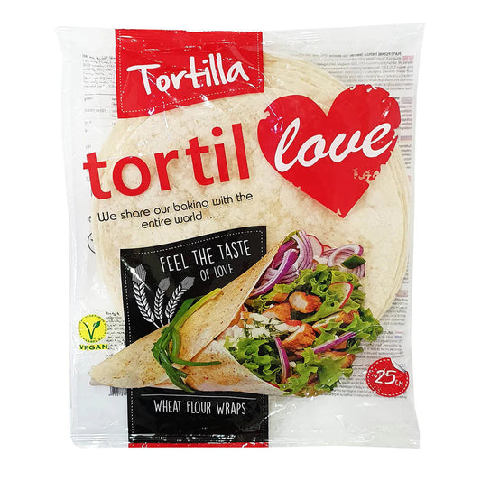 Tortilla  "TORTILOVE" - sachet 18 pièces - 1KG530