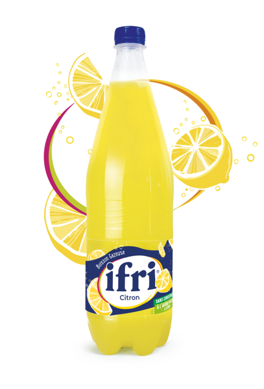 Ifri - Soda Citron Jaune 1L25