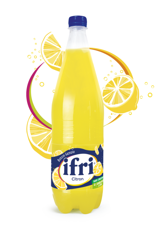 Ifri - Soda Citron Jaune 1L25